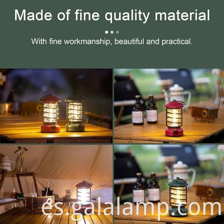 Luces de campamento portátiles Ultimate para aventuras al aire libre y seguridad